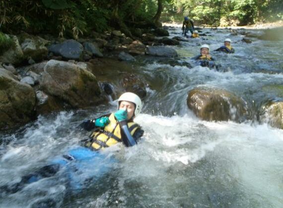 Tonashibetsu River Canyoning near Furano