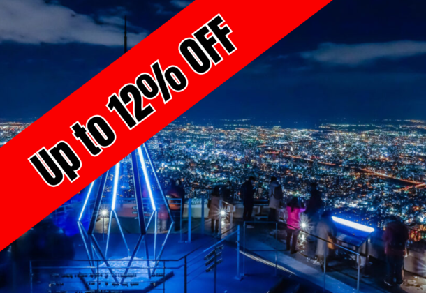 Sapporo Mt. Moiwa & Asahiyama Memorial Park Night View Trip [Special All Hokkaido Price!]