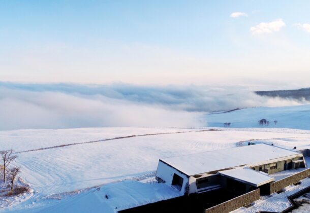 [Limited to one group per day] Kamishihoro Naitai Highland Ranch Snow Safari with a spectacular lunch – a special reservation of Japan’s largest public ranch